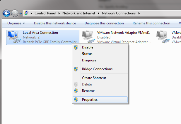 Network Connections