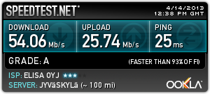 Elisa LTE in Finland